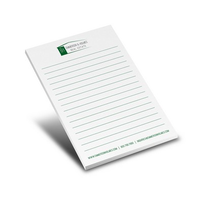 50-Sheet Stik-Withit® Adhesive Notepad w/ Pastel Paper (4"x6")