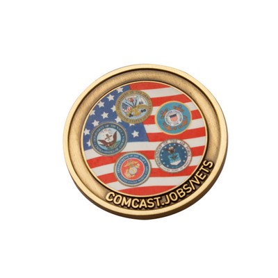 1.5" Zinc Challenge Coins