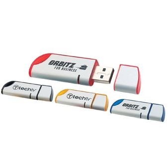 8 GB Jazzy Flash Drive w/Key Chain (3.0 Speed)