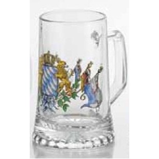 1/2 Liter Mug w/Bavarian Decal