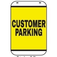 Stock Swing Sign (Customer Parking - Single Sided Kit)