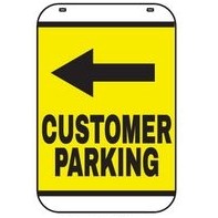 Stock Swing Sign (Customer Parking Left - Double Sided Kit)