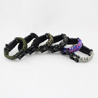 Outdoor Survival Bracelet W/ Bottle Opener