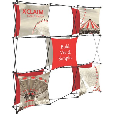 Xclaim 8ft Wide Fabric Popup Display Kit 04