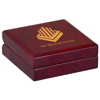 Small Engraved Rosewood Piano Finish Gift Box