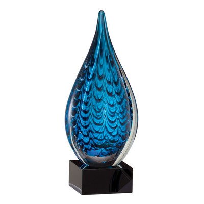 Art Glass Teardrop Award