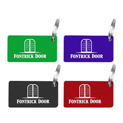 Vibrant Aluminum Key Tag