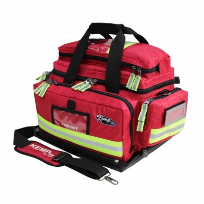 Kemp USA Large Red Premium Trauma Bag