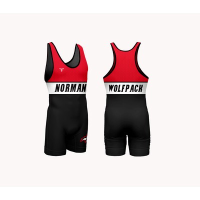 WRESTLING - Fully Sublimated Custom Wrestling Singlet