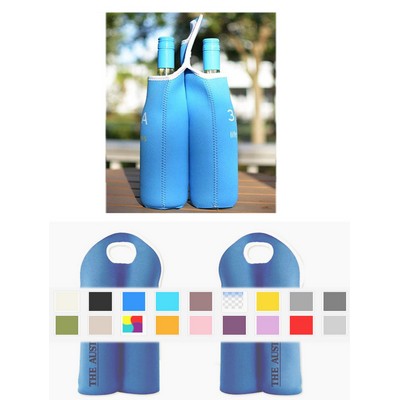 Kidder 2-Bottle Neoprene Wine Tote