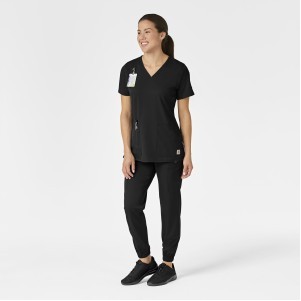 Carhartt® Women's Multi-Pocket V-Neck Top