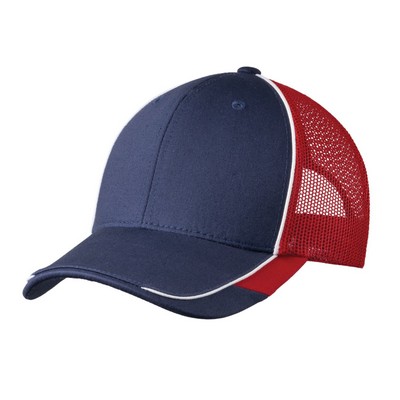 Port Authority® Colorblock Mesh Back Cap