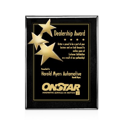 Constellation Plaque - Black/Gold 8"x10"