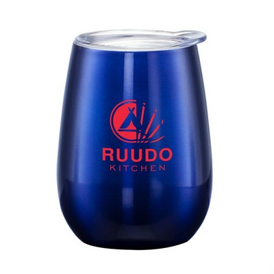 The Vivaldi Double Wall Cup - 10oz Blue