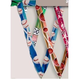 Baseball Stock Sublimated Ribbons