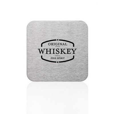 Aspen Stainless Steel Square Coasters