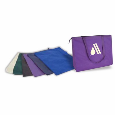 Extra Large Polypropylene Tote w/ Zipper