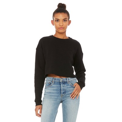 BELLA+CANVAS Ladies' Cropped Fleece Crew