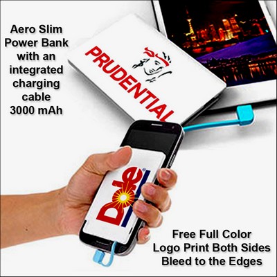 Aero Slim Power Bank 3000 mAh