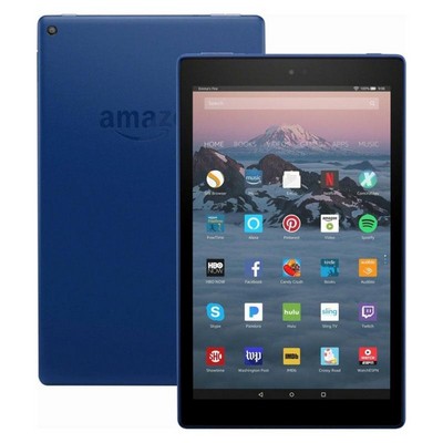 Amazon Fire HD 10 Tablet (10.1" HD Display, 64 GB) w/Alexa (Marine Blue)