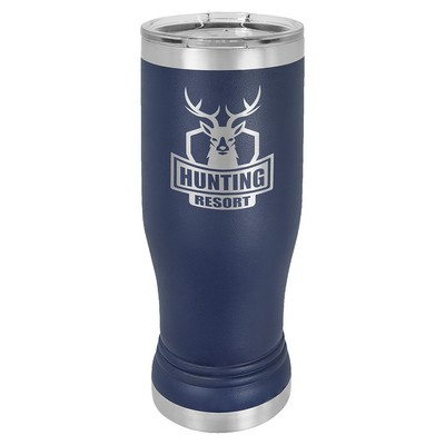 14 Oz. Navy Blue Pilsner Tumbler