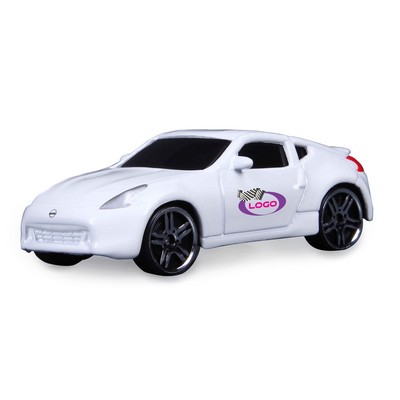 Nissan® 370Z 3" 1:64 Scale Die Cast Car (Full Color Graphics on Both Doors - same logo)