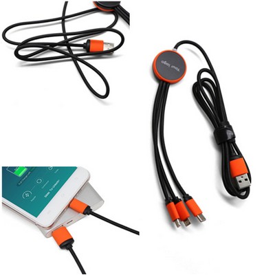 3 in 1 USB Charging Cable