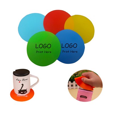 4 7/8" Round Silicone Coaster/Jar Opener