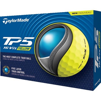 Taylormade® TP5 Golf Ball - Yellow