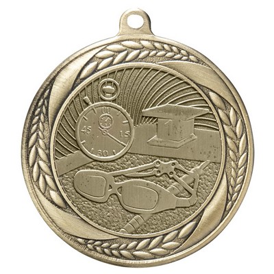 Laurel Wreath Swimming Medal