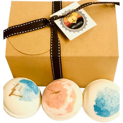 Wellness Bath Bomb Box Gift Set