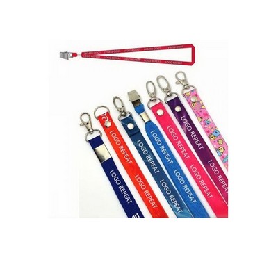 Narrow Nylon Lanyard Straps