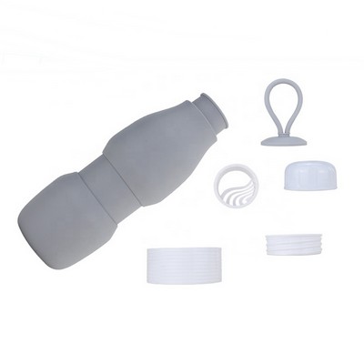 Collapsible Silicone Travel Bottle