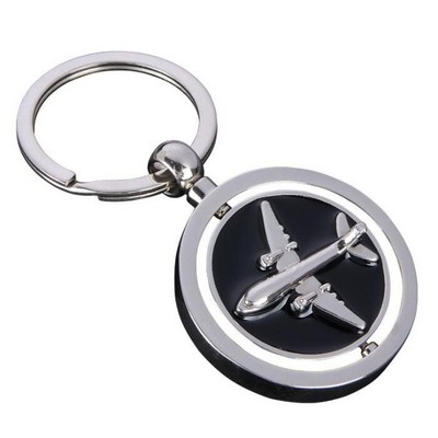 Swivel Plane Keychain