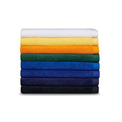 Navy Blue Premium Towel w/Dobby Edge