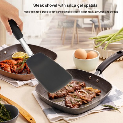 Food grade Non Stick Silicone Rubber Grip Spatulas