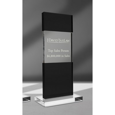 Black Tiered Post Award