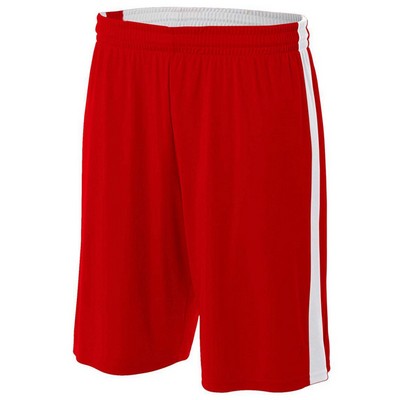 A4 Inc Youth 8" Reversible Short