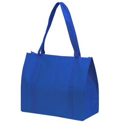 Tote Bag W/Fabric Covered Bottom