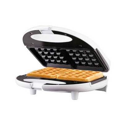 White Dual Waffle Maker