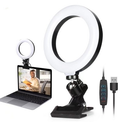 6" Clip-On Selfie Ring Light