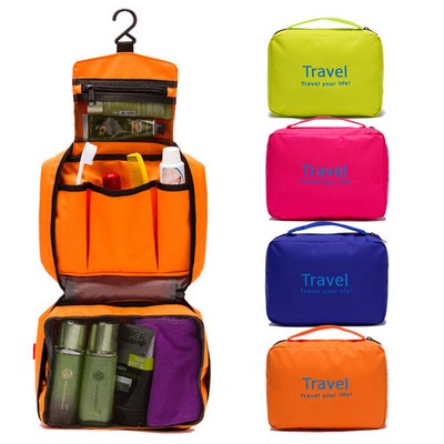 Folding Travel Toiletry Kit Bag