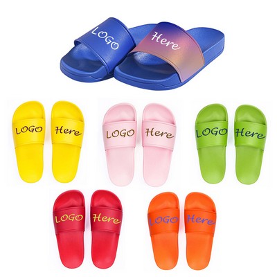 PVC Custom Full digital Printing Slippers