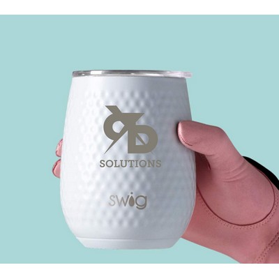 14 Oz. Swig Life® Golf Partee Stemless Wine Cup