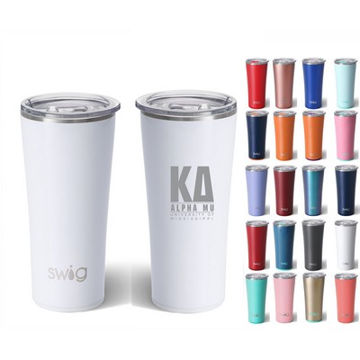 22 Oz. Swig Life® Triple Insulated Skinny Tumbler with Lid