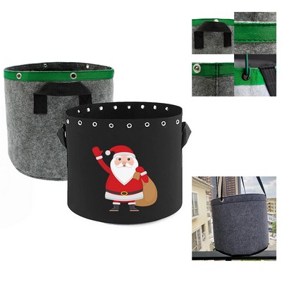 Non-Woven Garden Planting Bag With Hanging Holes