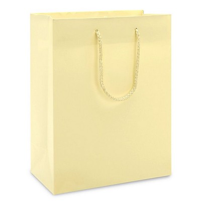 Matte Finish Cub B Euro Tote Bag- Egg Blue (8"x4"x10")