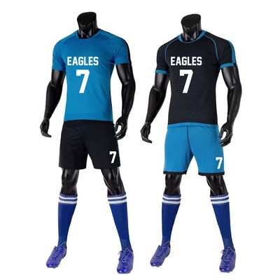 Reversible Personalized Soccer Uniform - Jersey And Shorts Set