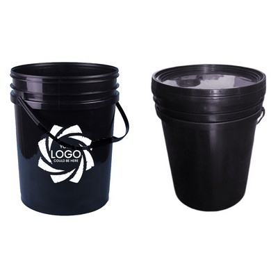 5 Gallon Plastic Bucket with Lid