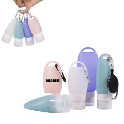 Leakproof Silicone Refillable Travel Containers 3.3 OZ